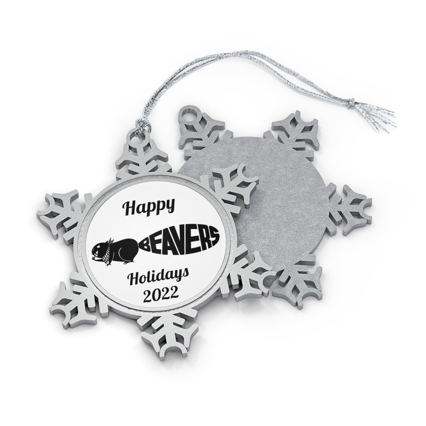 Pewter Snowflake Ornament