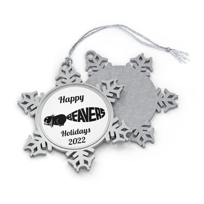 Pewter Snowflake Ornament