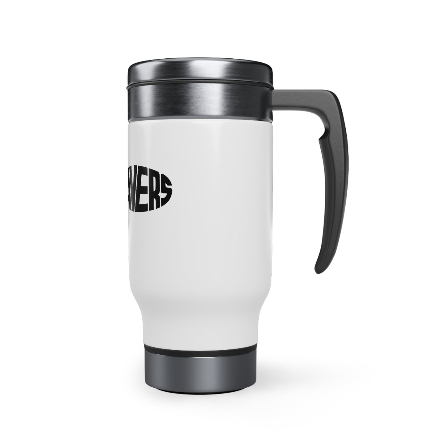 Stainless Steel Travel Mug with Handle, 14oz