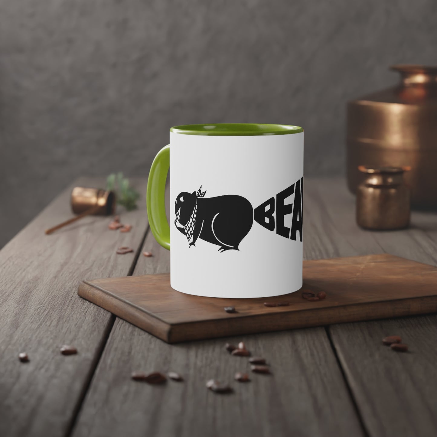 White Accent Mug, 11oz